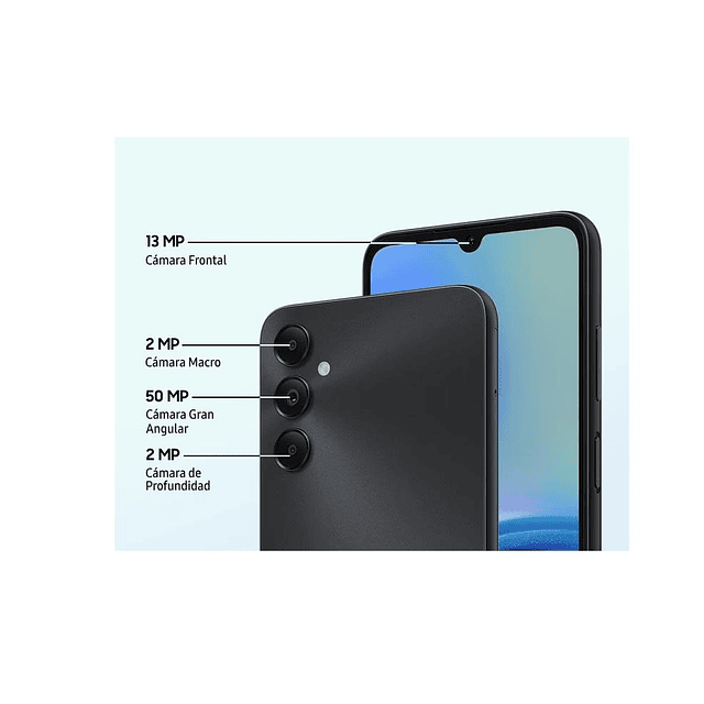 Celular Smartphone/ Samsung Galaxy A05S/ 4GB/ 128GB / Negro (Reacondicionado)