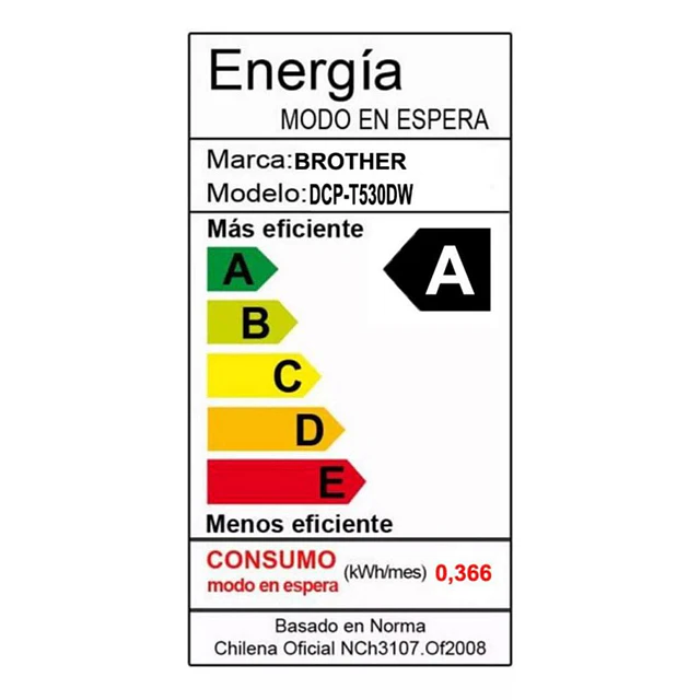 Impresora multifuncional Brother  DCP-T530DW/ Sin cartuchos de tinta(Reacondicionado)