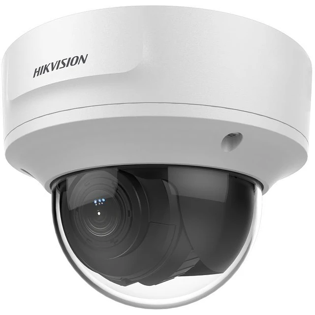 Hik Camara Domo IP 2MPIR 40mt VF2.8-12mm IK10 IP67 POE WDR