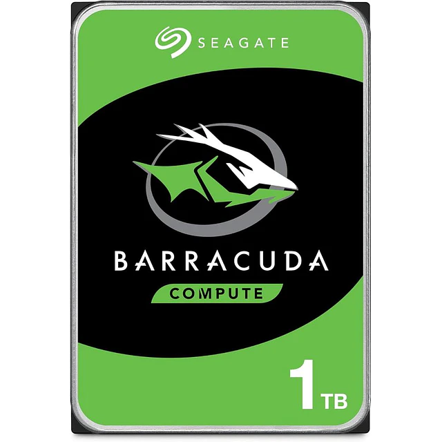 Disco duro Barracuda de 2.5" de 1TB ST1000LM049 (SATA 6Gb/s/128MB/7200 RPM) Reacondicionado