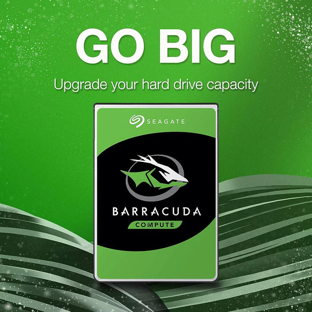 Disco duro Barracuda de 2.5" de 1TB ST1000LM049 (SATA 6Gb/s/128MB/7200 RPM) Reacondicionado