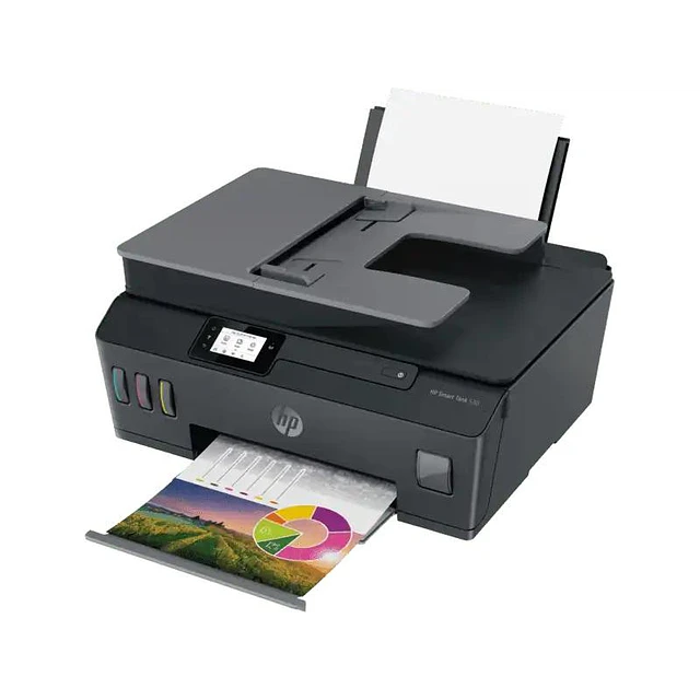 IMPRESORA MULTIFUNCIONAL/ HP  SMART TANK 530/ Tinta continu 11ppm ADF/USB/WF/BT