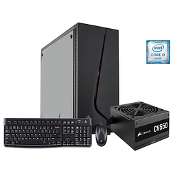 Desktop  Intel Core I3-8100J/ 8GB/ 1 TB HDD /  Corsair 5PEC-05 / FreeDos (Reacondicionado)