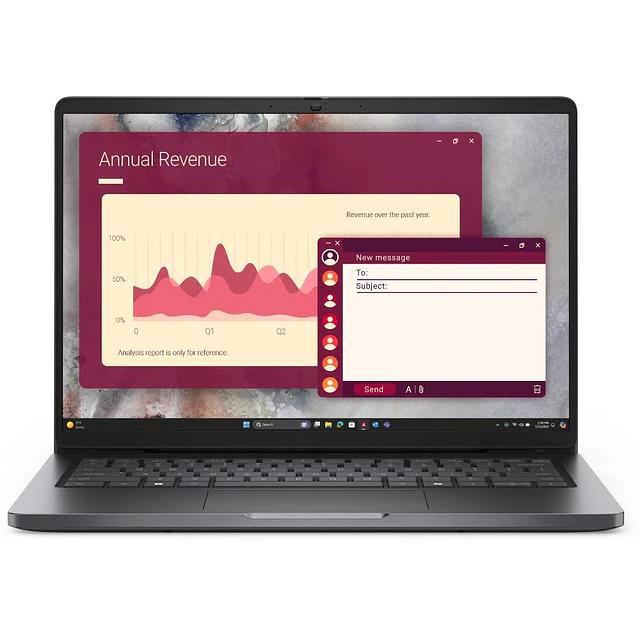 Notebook i5-120U/ 8GB/ 512GB SSD/ 14"/W11P/ Dell Pro 14250 - Gris