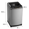 Lavadora Automática Mademsa 18SZG 18 kg (Nuevo caja dañada)