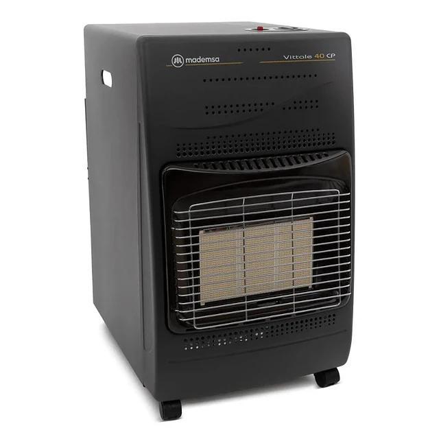 Estufa a Gas Mademsa VITTALE 40 15 KL Negro (Nuevo caja dañada)