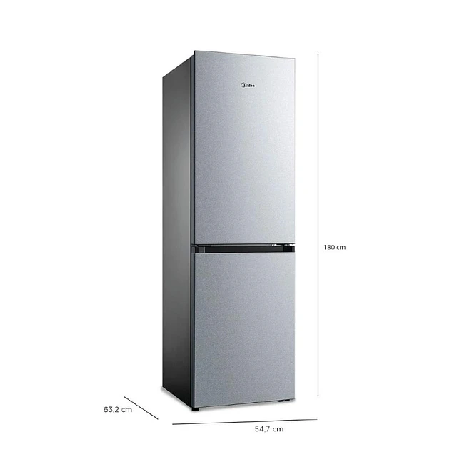 Refrigerador Bottom Freezer No Frost MDRB379FGF50/ 259 LTS/ Midea (Nuevo caja dañada)