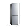 Refrigerador Bottom Freezer No Frost MDRB379FGF50/ 259 LTS/ Midea (Nuevo caja dañada)