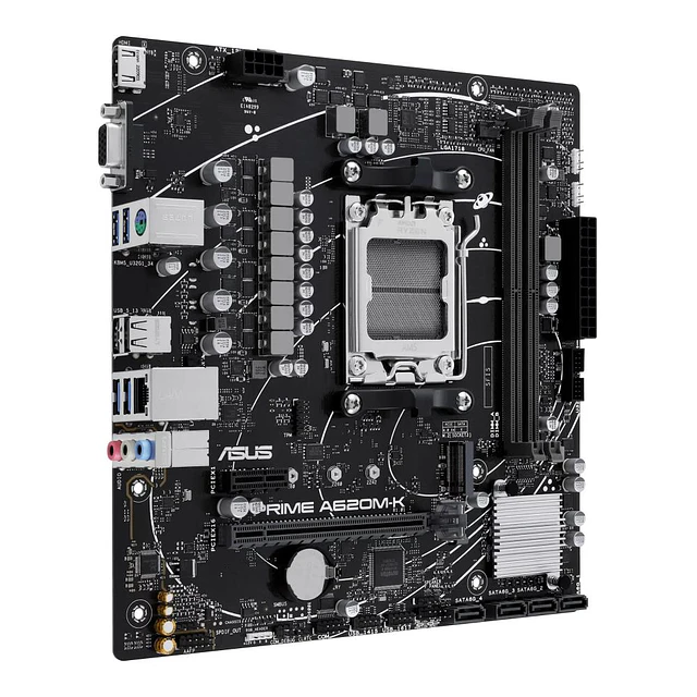 ASUS TARJETA MADRE A620M-K Prime DDR5 AM5
