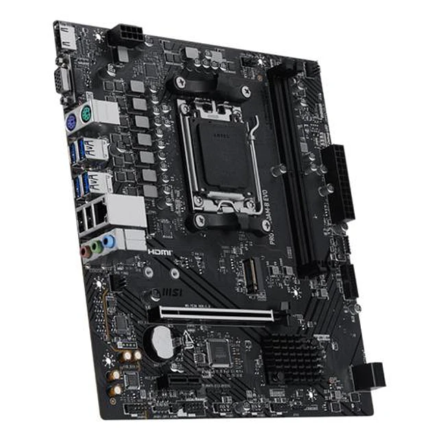 MSI TARJETA MADRE PRO A620AM-B EVO 2 DIMM AM5 MATX DDR5