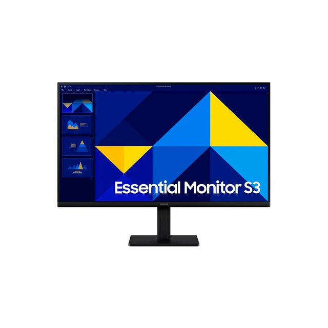 MONITOR  SAMSUNG 22" FHD 100HZ/PLANO/VGA/HDMI/5MS/INCLUYE CA - HDMI - 100Hz 5MS