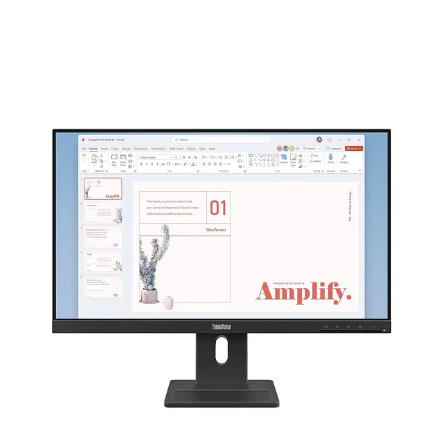 Monitor Lenovo ThinkVision E24-40 23.8" IPS HDMI DP VGA PIVOT 100Hz