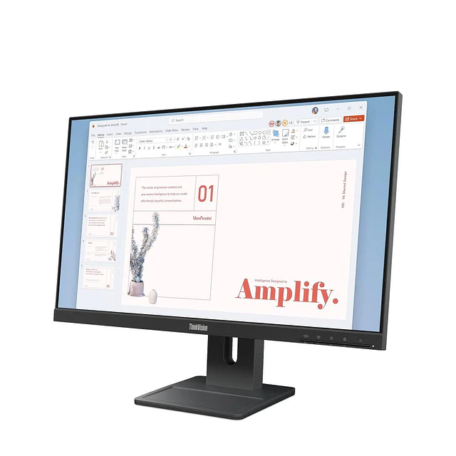 Monitor Lenovo ThinkVision E24-40 23.8" IPS HDMI DP VGA PIVOT 100Hz