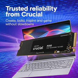 Crucial P310 1TB PCIe Gen4 NVMe 2280 M.2 SSD (NUEVO)