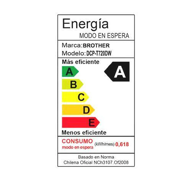 IMPRESORA BROTHER  DCP-T720DW  SIN CARTUCHOS DE TINTA- (Reacondicionado)