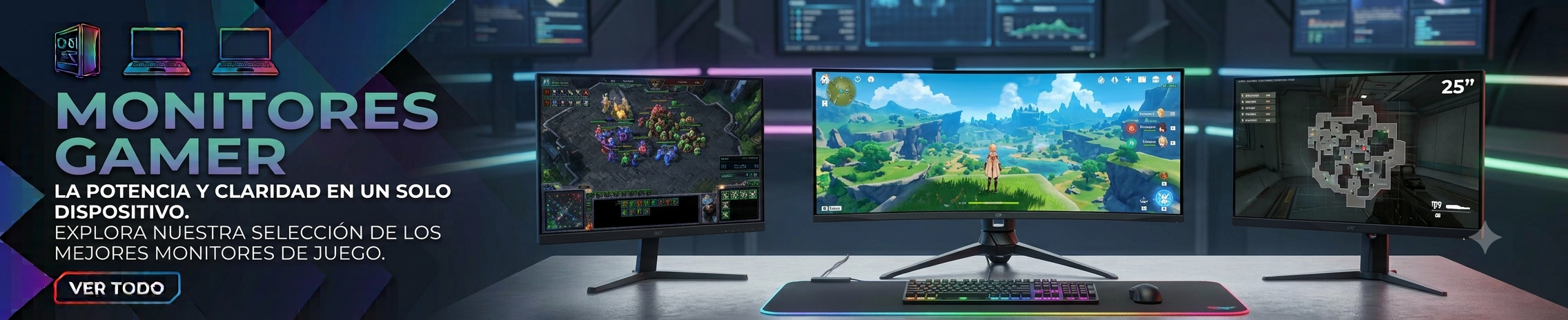 Monitores Gamer