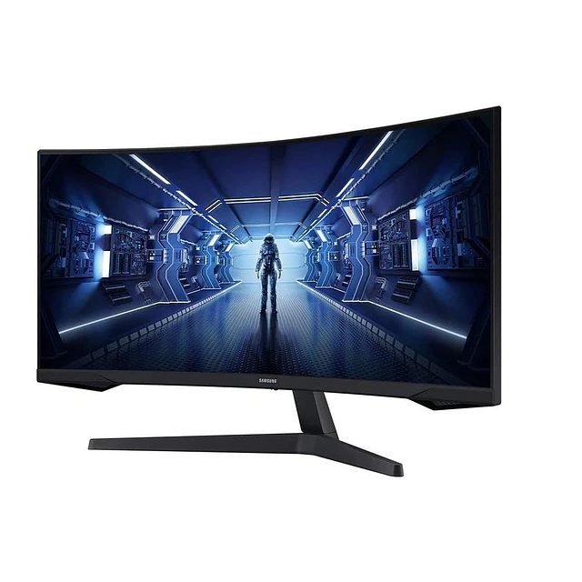 Monitor Gamer Samsung Odyssey G5 34, WQHD 3440x1440, 165Hz, 1ms, Curvo, Freesync Premium