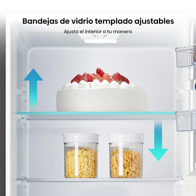 Refrigerador Bottom Freezer RD-22DC 165 Lt/ Hisense/ Gris (Nuevo caja dañada)