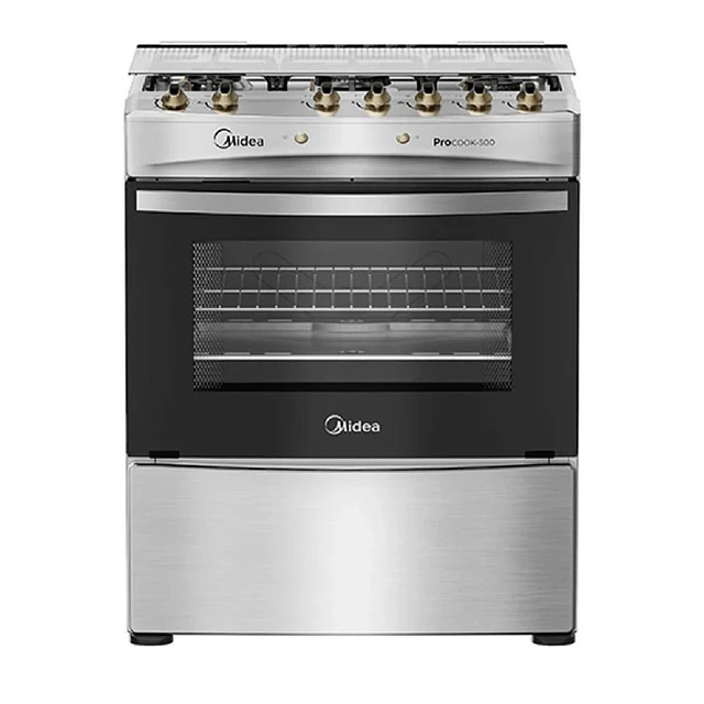 Cocina a gas Midea MCG-5QPI30NS 5 Quemadores (Nuevo caja dañada)