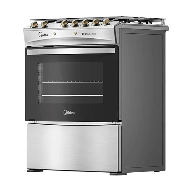Cocina a gas Midea MCG-5QPI30NS 5 Quemadores (Nuevo caja dañada)