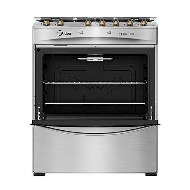 Cocina a gas Midea MCG-5QPI30NS 5 Quemadores (Nuevo caja dañada)