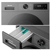Lavadora Secadora Carga Frontal Hisense WD1i1041BT   /  10/6 Kg Titanium  (Nuevo caja dañada)