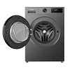 Lavadora Secadora Carga Frontal Hisense WD1i1041BT   /  10/6 Kg Titanium  (Nuevo caja dañada)