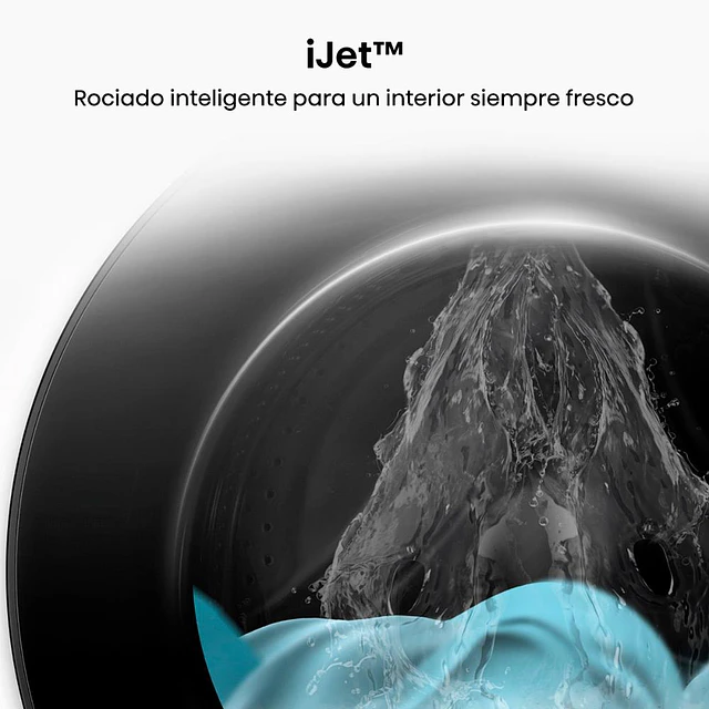 Lavadora Secadora Carga Frontal Hisense WD1i1041BT   /  10/6 Kg Titanium  (Nuevo caja dañada)