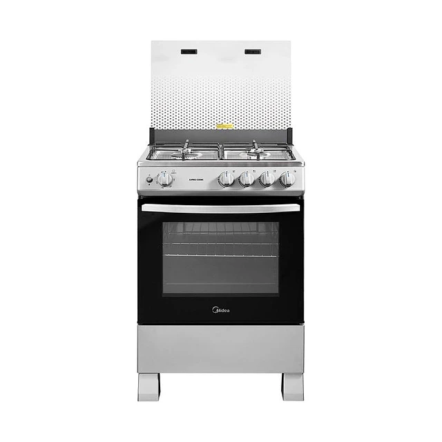 Cocina a Gas Midea MFO-MG24TCSSL 4 Quemadores  (Nuevo caja dañada)