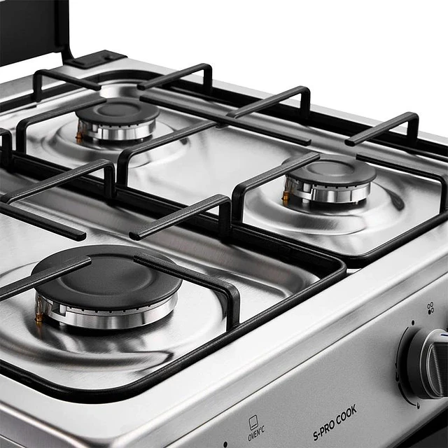 Cocina a Gas Midea MFO-MG24TCSSL 4 Quemadores  (Nuevo caja dañada)