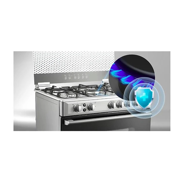 Cocina a gas Midea MFO-MG30AC/ 5 quemadores (Nuevo caja dañada)