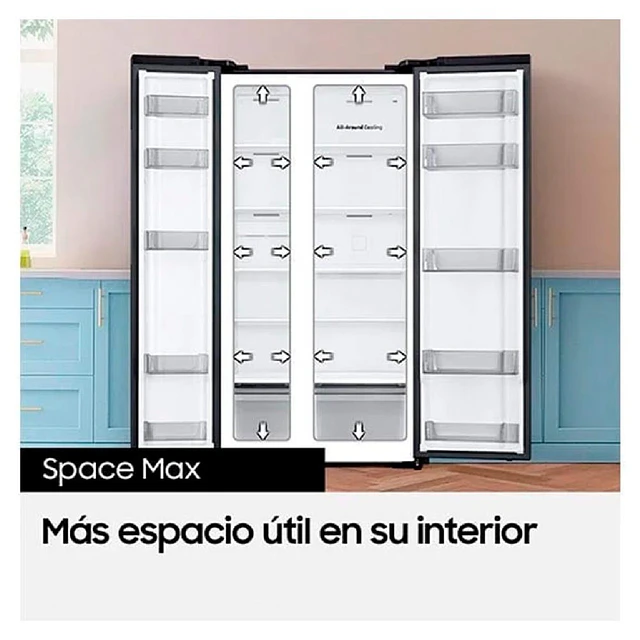 Refrigerador Side by Side Samsung RS57DG4000  M9ZS 583 L (Nuevo caja dañada)