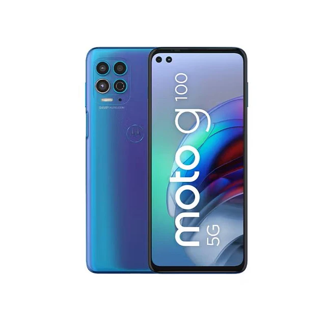 Celular Smartphone Moto G100/ 8GB/ 128GB /Verde Boreal+ Cable HDMI (reacondicionado)