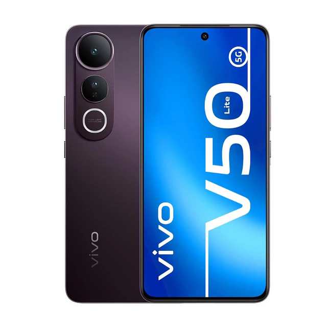 Celular Smartphone VIVO V50 5G Lite /8GB /256GB/V2440/ Negro (Reacondicionado)
