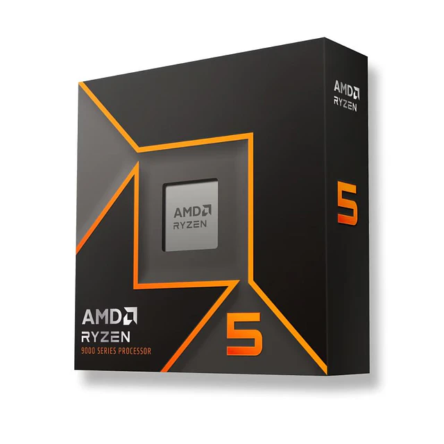 AMD Procesador Ryzen 5 9600X 6 Core 5.4GHz 38MB AM5 with Rad