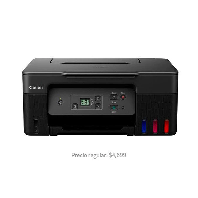 Impresora Multifuncional Canon Pixma G2170 Tinta Continua Color Negro - Tamaño Único
