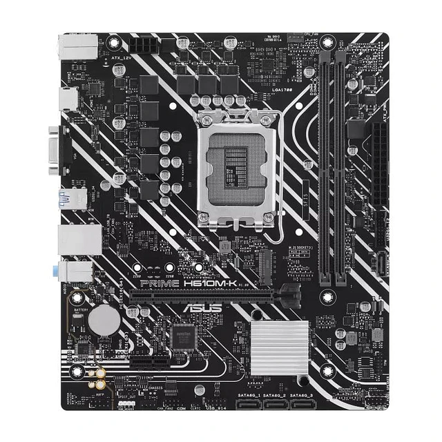ASUS TARJETA MADRE H610M-K PRIME/ Micro ATX/ INTEL LGA17 DDR5