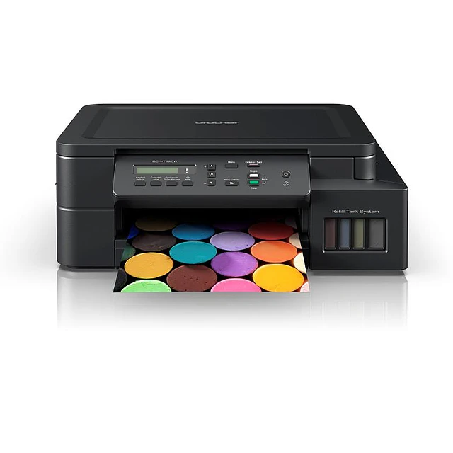 Impresora multifuncional Brother InkBenefit Tank DCP-T520W Sin cartuchos de Tinta  (Reacondicionado)