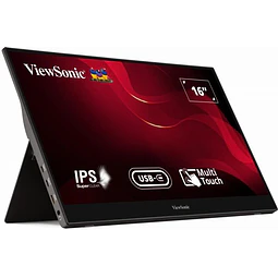 Monitor Viewsonic TD1655 /  16" / 60Hz / Multi-Touch USB-C/   FHD VS18170 (Reacondicionado)
