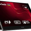 Monitor Viewsonic TD1655 /  16" / 60Hz / Multi-Touch USB-C/   FHD VS18170 (Reacondicionado)