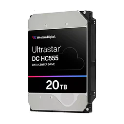Western Digital Ultrastar DC HC555 /  20TB /  3.5 7200RPM / SATA 512E SE NP3