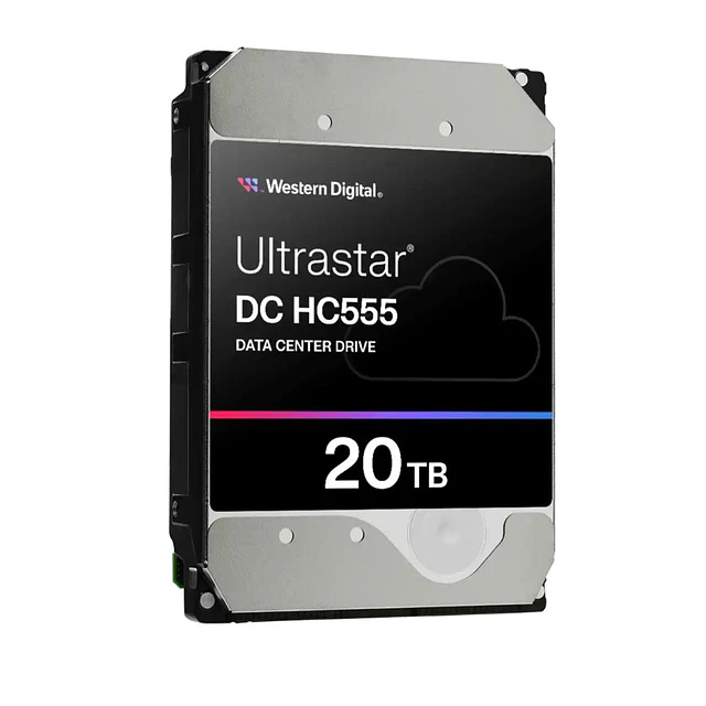 Western Digital Ultrastar DC HC555 /  20TB /  3.5 7200RPM / SATA 512E SE NP3