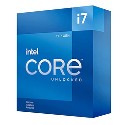 INTEL Procesador i7-12700KF Core 3.6GHz 25MB LGA1700 12th Gen no graphics
