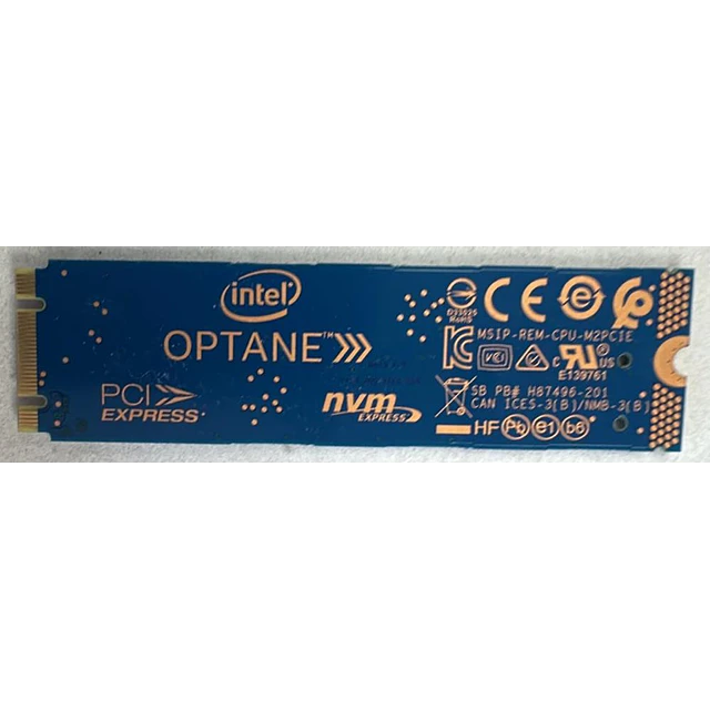 MEMORIA RAM INTEL OPTANE 16GB M.2 PCIe NVMe /  MEMPEK1J016GAL (Reacondicionado)