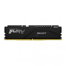 Memoria RAM Kingston Fury Beast Black DDR5, 5600MHz, 8GB, CL40 (Reacondicionado)