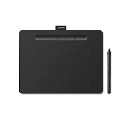 Wacom Tableta Gráfica Intuos Comfort Plus, 216 x 135mm, Inalámbrico, Bluetooth, Negro