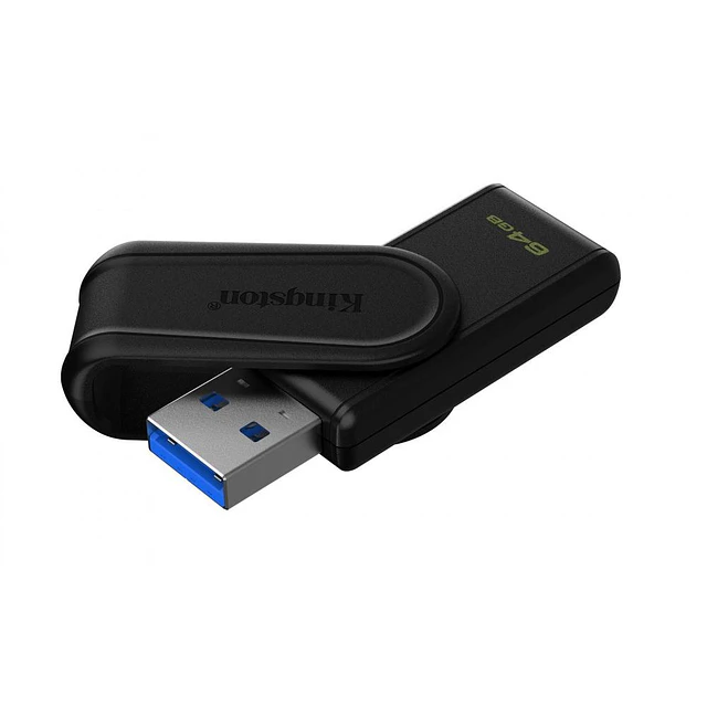 Memoria USB Kingston DTXS/64GB, Exodia S 64GB, USB-A 3.0, Negro