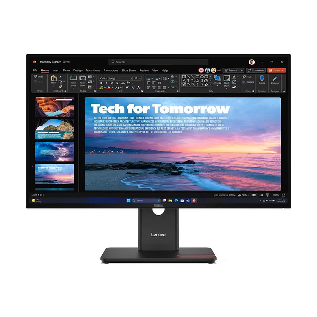 Monitor Lenovo ThinkVisionT27QD-40/ 27"/  2560x1440 HDMI DP USB-C