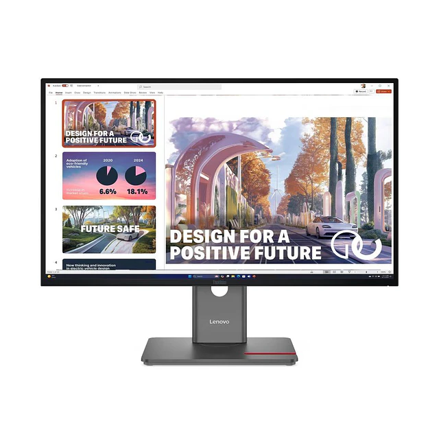 Monitor Lenovo ThinkVision P27QD40/  27" /  2560x1440/  HDMI USB-C DP
