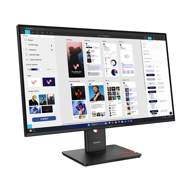 Monitor Lenovo ThinkVision T32UD-40/  31.5 " /  LCD IPS HDMI